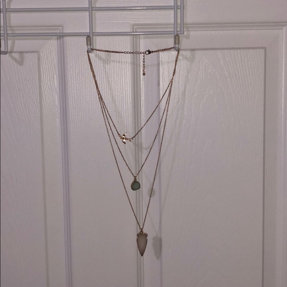 Layered necklace